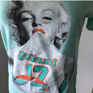 Miami Dolphins Marilyn Monroe Tee-S